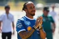 Ferrari's Lewis Hamilton at the F1 Italian Grand Prix 2025 - Source: Getty